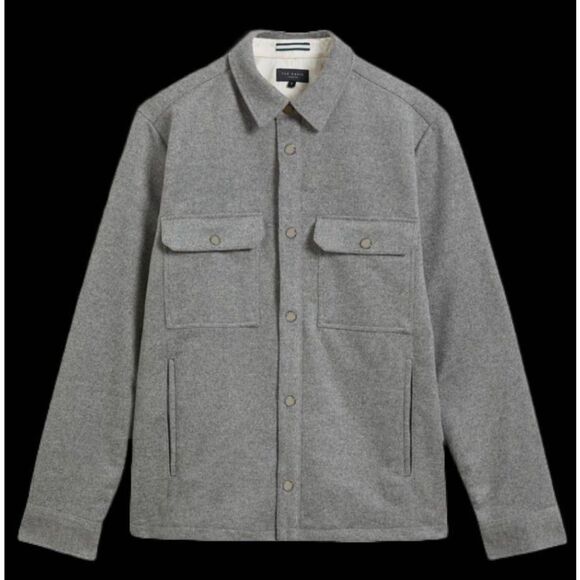 TED BAKER LONDON ANDERBY WOOL BLEND JACKET NWD - Picture 1 of 16